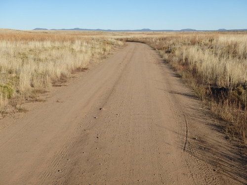 GDMBR: Sometimes the road was smooth.